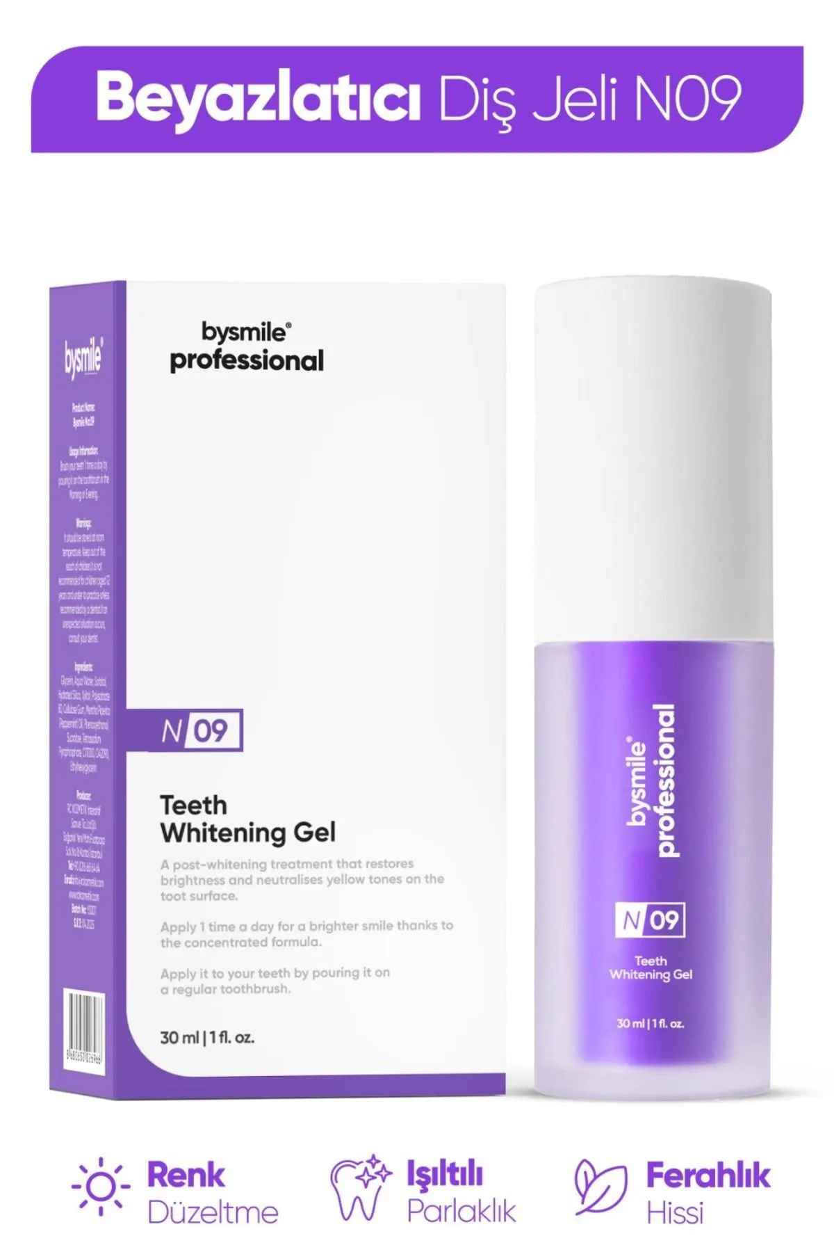 Bysmile No:09 Teeth Whitening Gel 30 ml